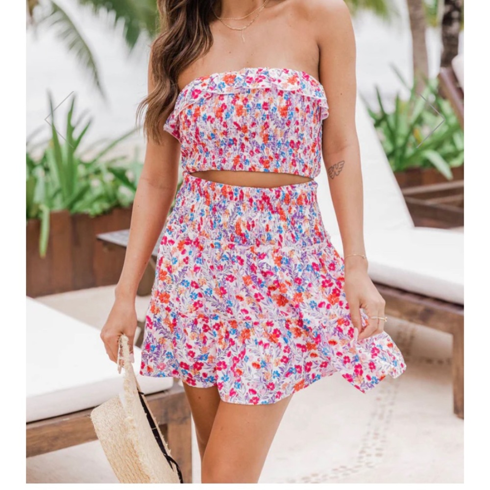 2 piece skirt and top from Pink Lily